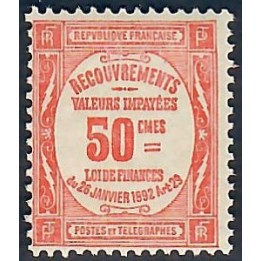 Lot A5930 - Taxe - N°47 Neuf ** Luxe
