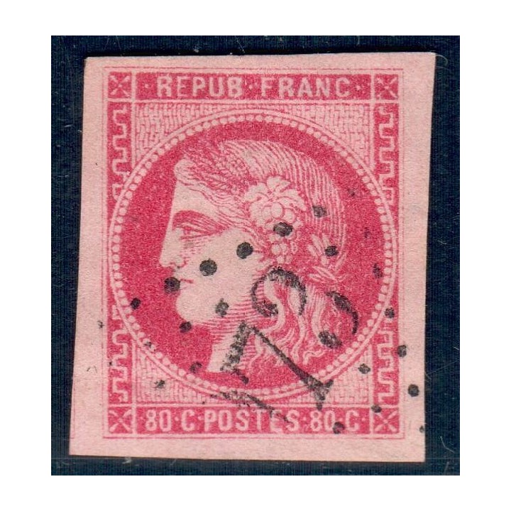 Lot C2526 - N°49 Classiques  Oblitéré Qualité B
