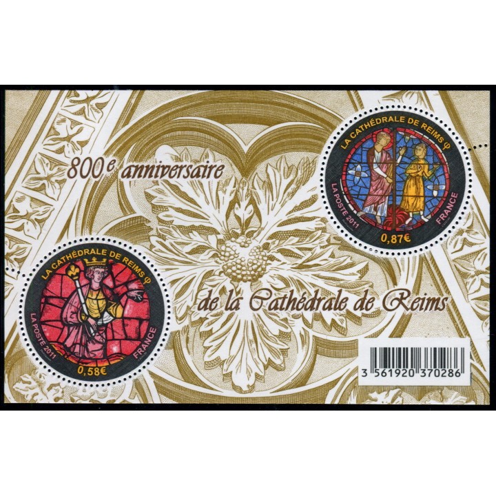 Lot de faciale de 44 timbres de 1,45€ (63.80€) en Blocs