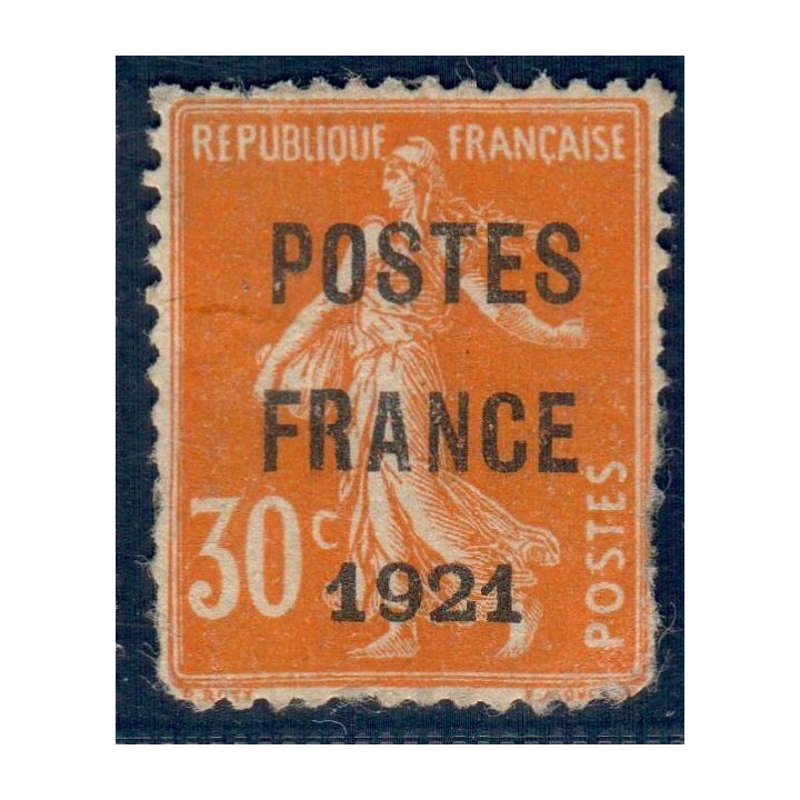 Lot A6017 - Préoblitéré - N°35 Neuf (*) sans gomme