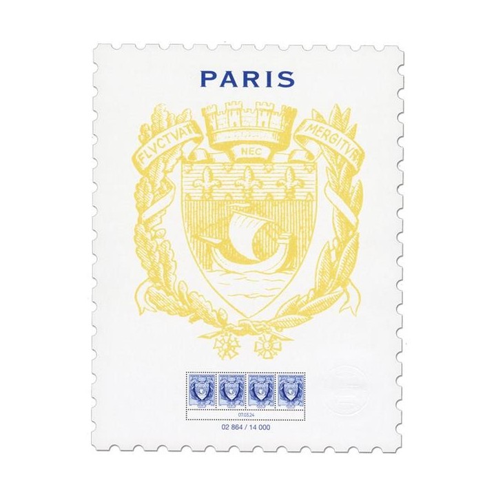 N°5790A - Affiche "Armoiries de la ville de Paris"