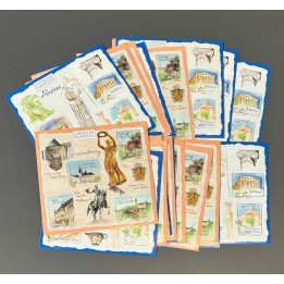 Lot de faciale 50 timbres à 2€ ( Blocs 0.50€)