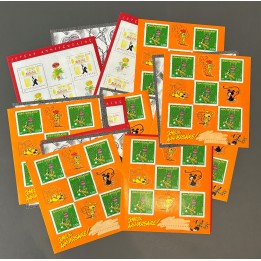 Lot de faciale 50 timbres à 2,50€ ( Blocs 0.50€)