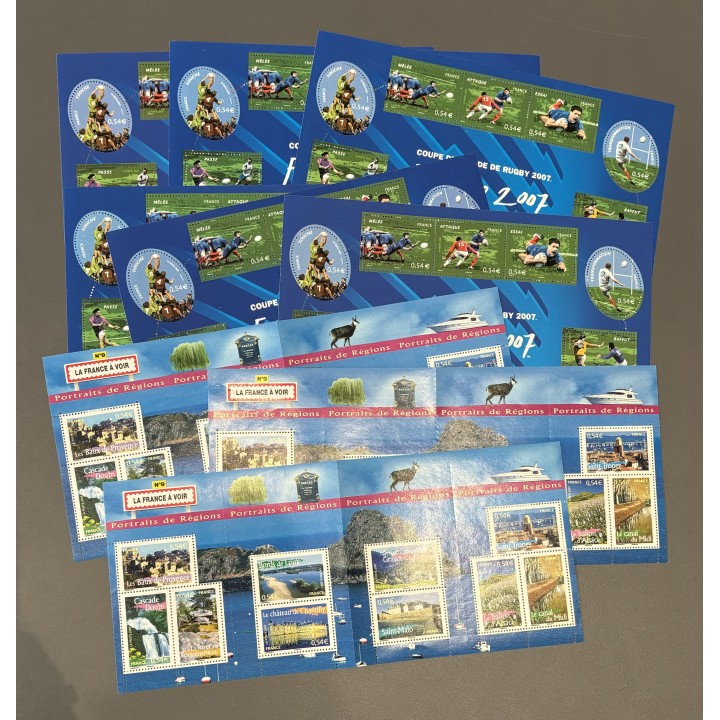 Lot de 50 timbres à 5,40€ (0.54€ x10)