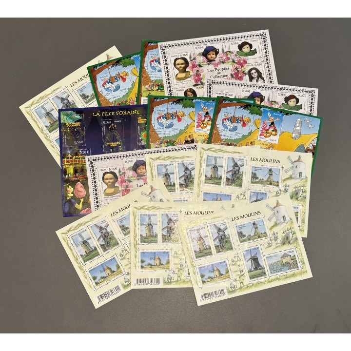 Lot de 50 timbres à 3,36€ (0.56€ x6)