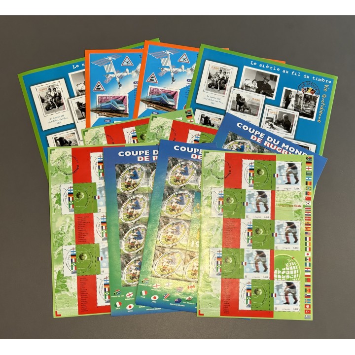 Lot de 50 timbres à 4,60€ (0.46€ x10)