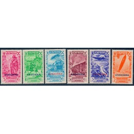 Lot A6070 - Andorre espagnol - N°7/12 - Neuf ** Luxe