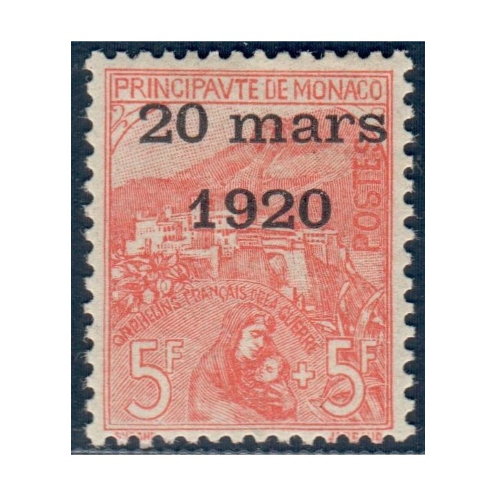 Lot A6064 - Monaco - N°43 - Neuf * Qualité TB