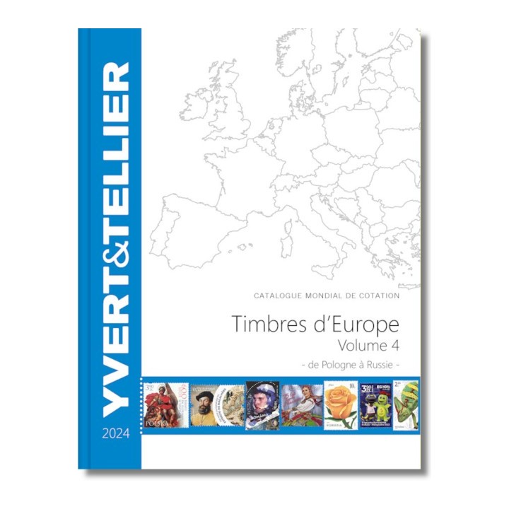 Timbres d'Europe - 2024 - Volume 4 - P à R