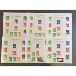Lot de faciale 12 timbres de 8,66€ (103.92€) en Blocs