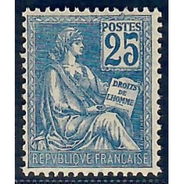 Lot A6207 - Poste - N°118b Neuf ** Luxe