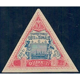 Lot A6257 - Côte des Somalis - N°19 - Neuf * Qualité TB