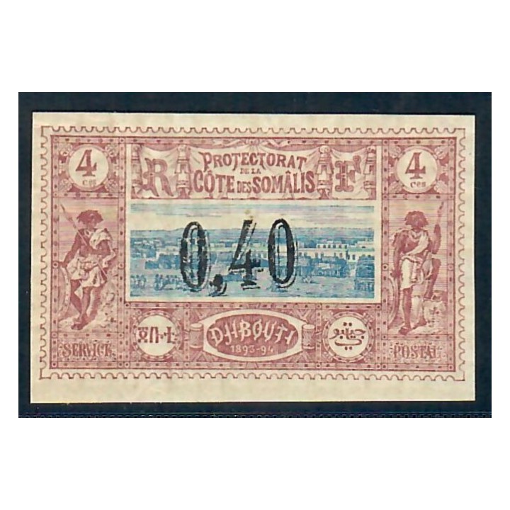 Lot A6355 - Côte des Somalis - N°22 - Neuf ** Luxe