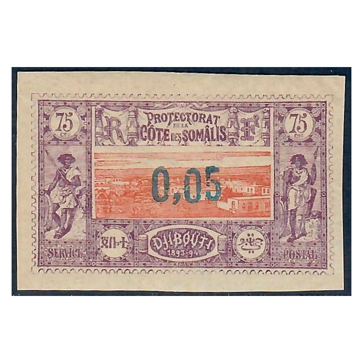 Lot A6142 - Cote des Somalis - N°23 - Neuf * Qualité TB