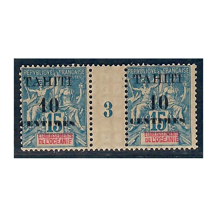 Lot A6273 - Tahiti - N°33/33A - Neuf * Qualité TB
