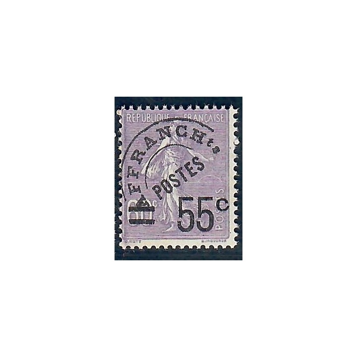 Lot A6232 - Préoblitérés - N°47 Neuf ** Luxe