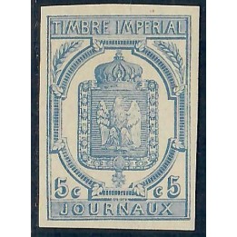 Lot A6322 - Journaux - N°5 Neuf (*) sans gomme