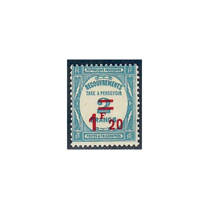 Lot A6209 - Taxe - N°64 Neuf ** Luxe