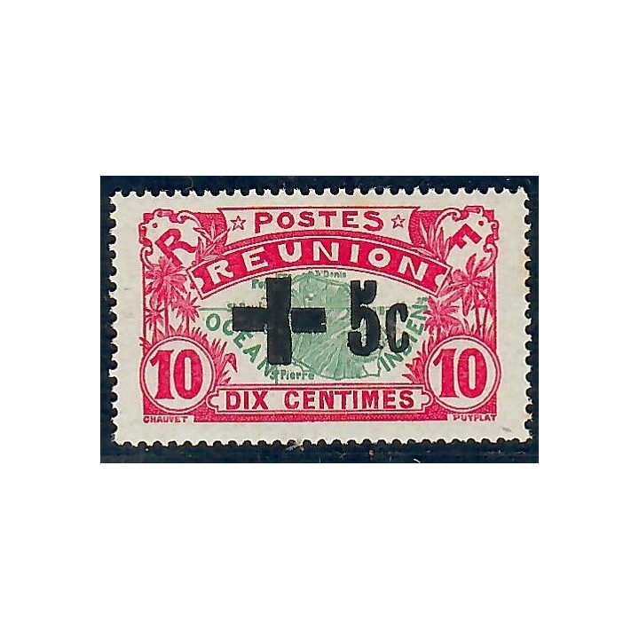 Lot A6159 - Réunion - N°80 - Neuf * Qualité TB