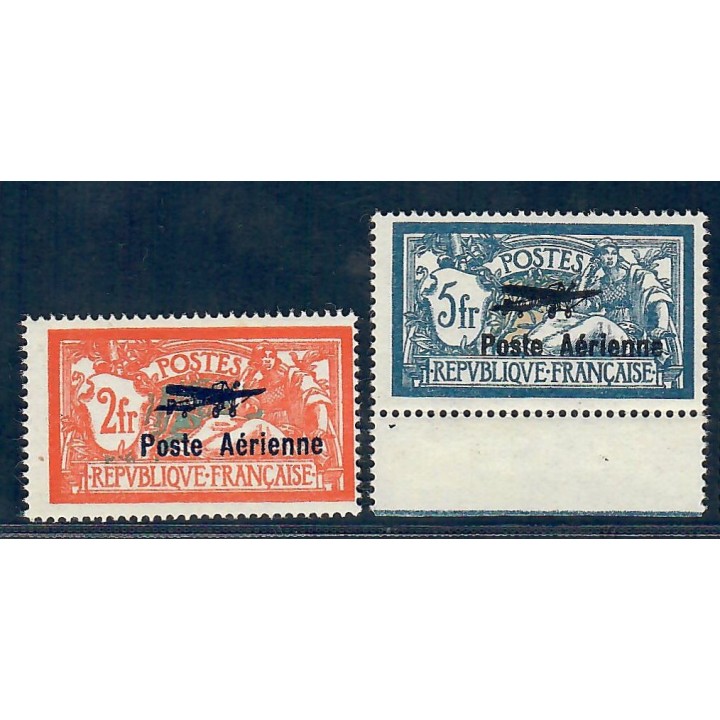 Lot A6186 - Poste aérienne - N°PA1/2 Neuf ** Luxe