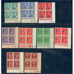 Lot A6360 - Libération - N°1/9 Neuf ** Luxe