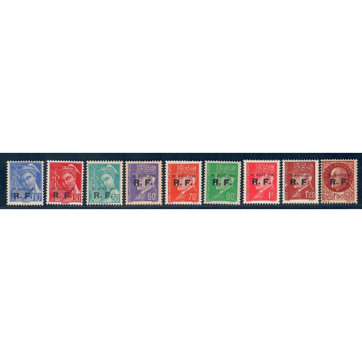 Lot A6361 - Libération Roanne - N°1/9 Neuf ** Luxe