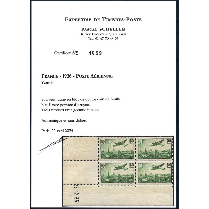Lot A5911 - N°PA14 **/*