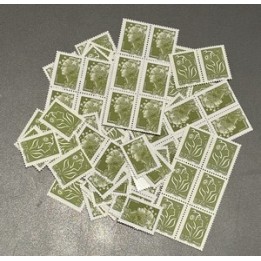 Lot de faciale de 100 timbres 0,72€ pour affranchissement.