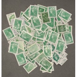 Lot de faciale 100 timbres TVP Vert