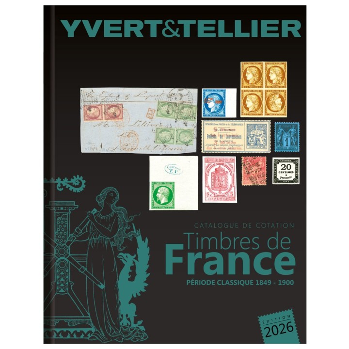 PRECOMMANDE - Catalogue des timbres de France 2026
