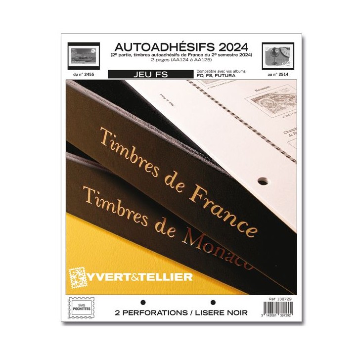 Jeux FS Autoadhésifs - 1990 à Aujourd'hui