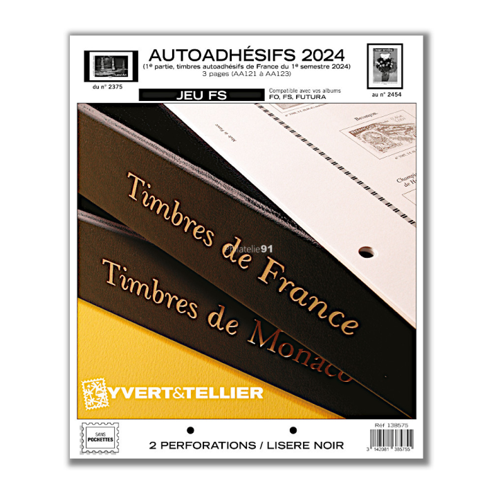 Jeux FS Autoadhésifs - 1990 à Aujourd'hui