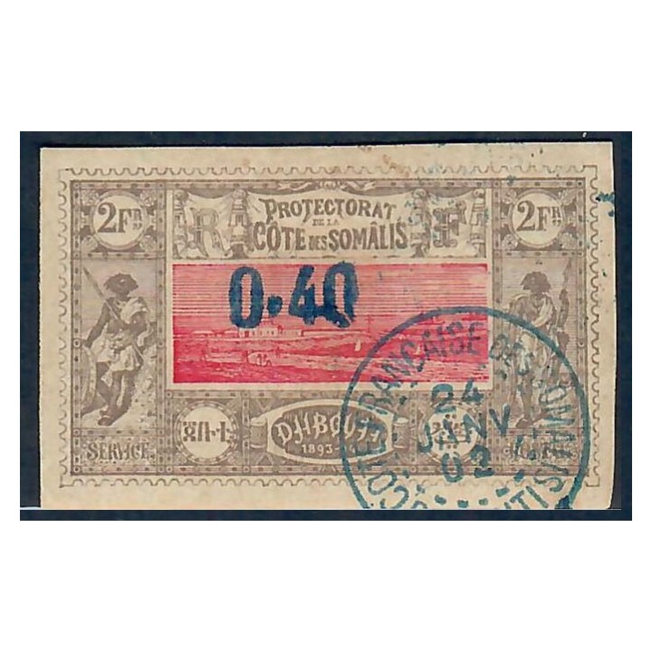 Lot A6547 - Côte des somalis - N°25 - Oblitéré Qualité TB