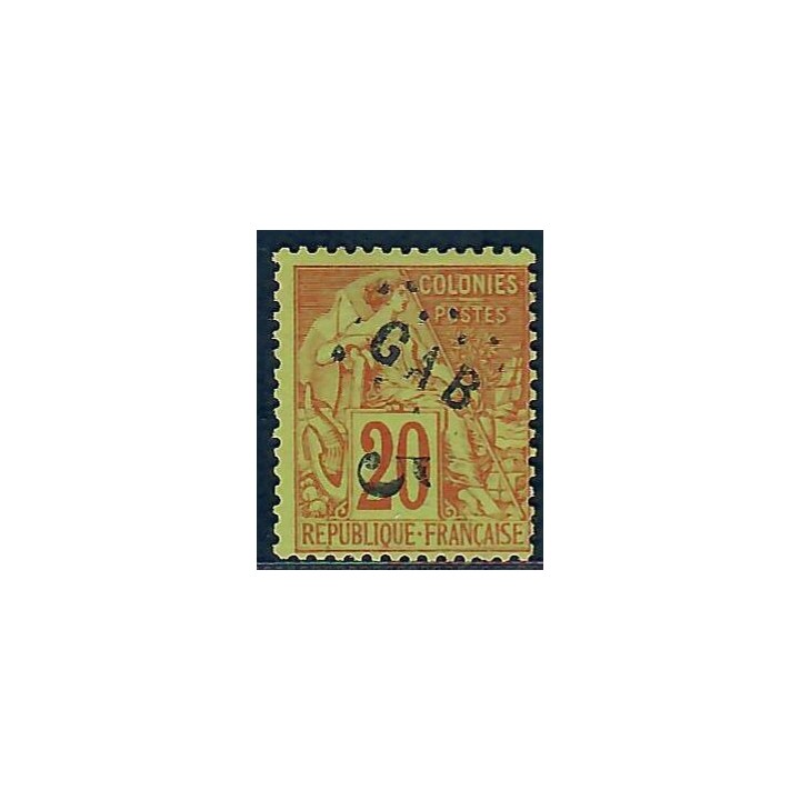 Lot A6555 - Gabon - N°1 - Neuf (*) sans gomme