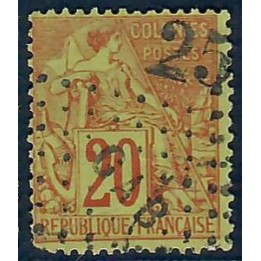Lot A6558 - Gabon - N°3A - Oblitéré Qualité ST