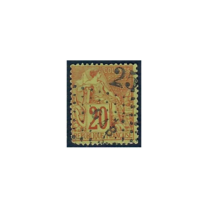 Lot A6558 - Gabon - N°3A - Oblitéré Qualité ST