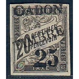 Lot A6564 - Gabon - N°13 - Neuf (*) sans gomme