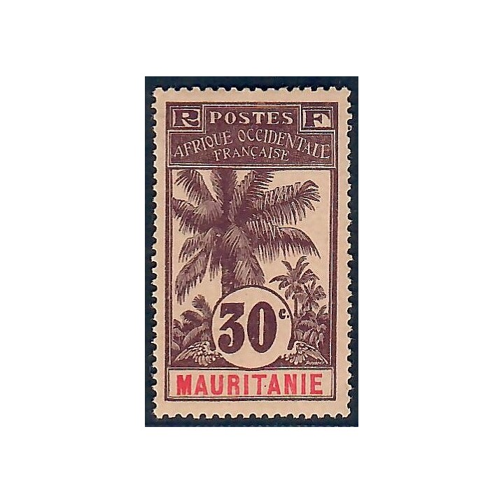 Lot A6633 - Mauritanie - N°8 - Neuf * Qualité TB