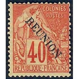 Lot A6640 - Réunion - N°26 - Neuf * Qualité TB