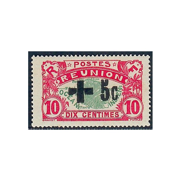 Lot A6644 - Réunion - N°80 - Neuf * Qualité TB