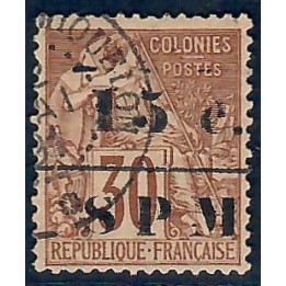 Lot A6655 - St Pierre et Miquelon - N°12 - Oblitéré Qualité TB