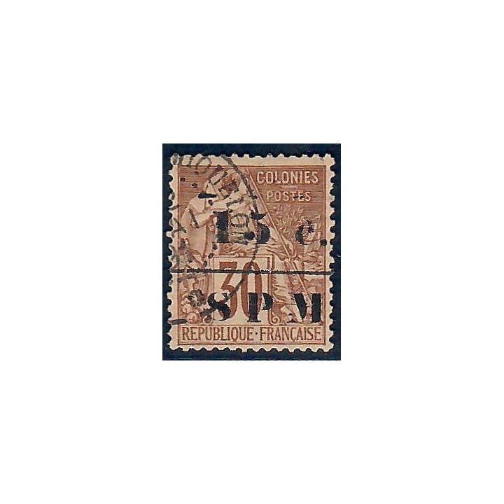 Lot A6655 - St Pierre et Miquelon - N°12 - Oblitéré Qualité TB