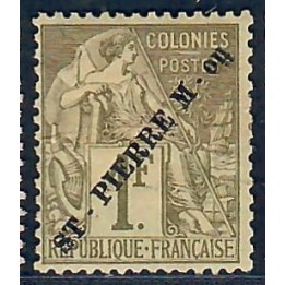 Lot A6663 - St Pierre et Miquelon - N°30 - Neuf * Qualité TB