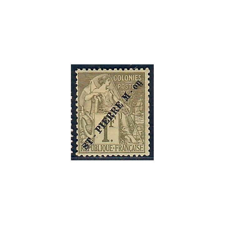 Lot A6663 - St Pierre et Miquelon - N°30 - Neuf * Qualité TB