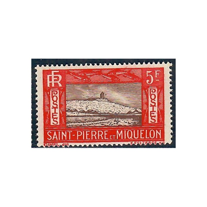 Lot A6667 - St Pierre et Miquelon - N°157 - Neuf ** Luxe