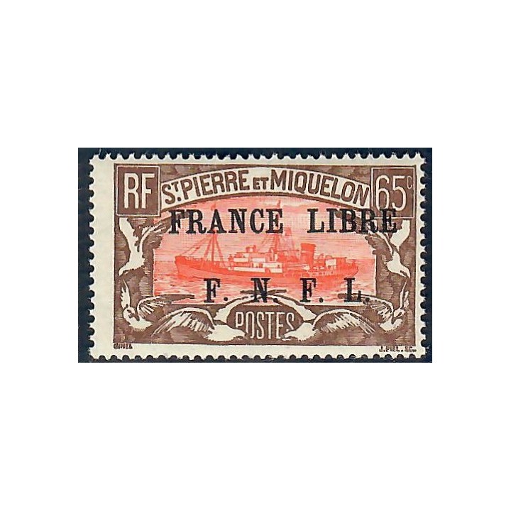 Lot A6676 - St Pierre et Miquelon - N°240 - Neuf ** Luxe