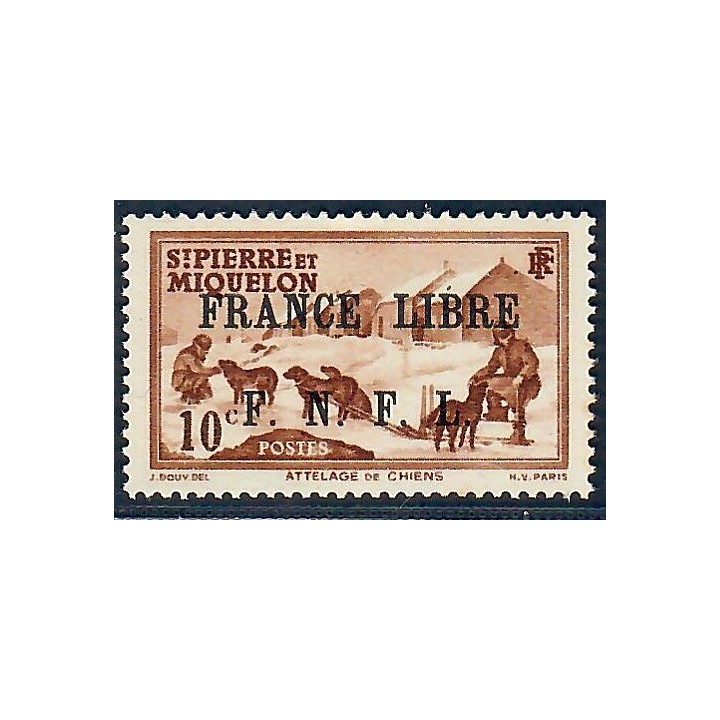 Lot A6684 - St Pierre et Miquelon - N°250 - Neuf ** Luxe