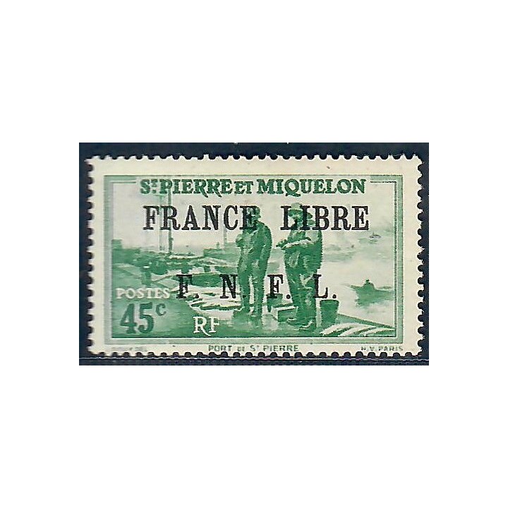 Lot A6687 - St Pierre et Miquelon - N°256 - Neuf * Qualité TB