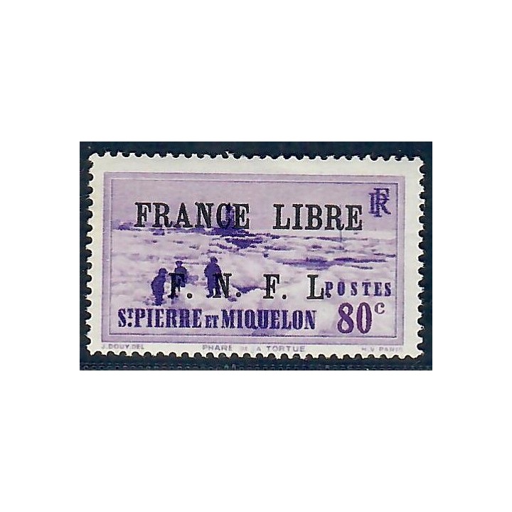 Lot A6690 - St Pierre et Miquelon - N°261 - Neuf * Qualité TB