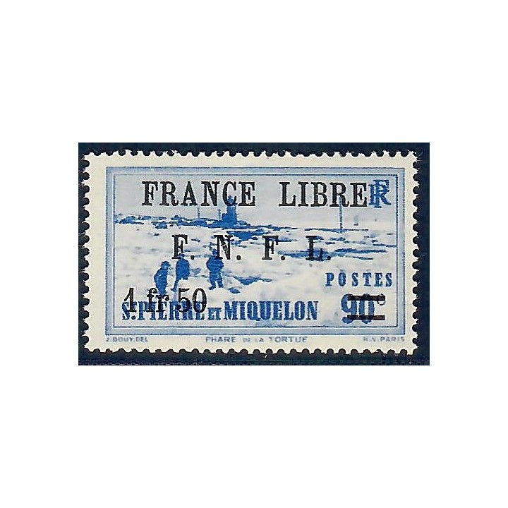 Lot A6702 - St Pierre et Miquelon - N°277 - Neuf ** Luxe